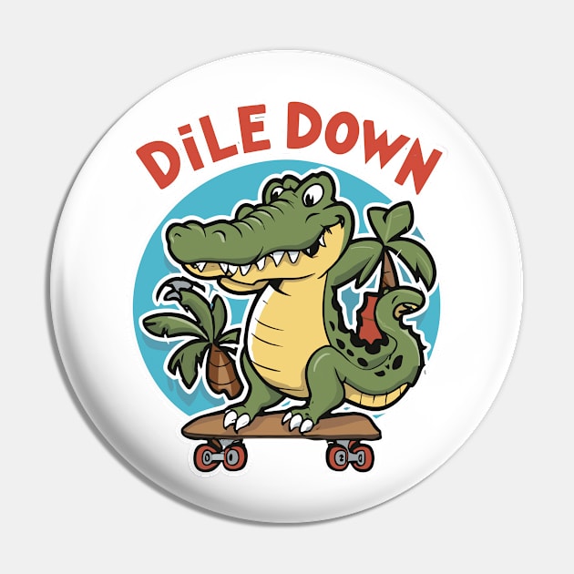 Dile Down Pin by OldSchoolRetro