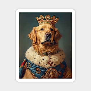 Golden Retriever The King Magnet