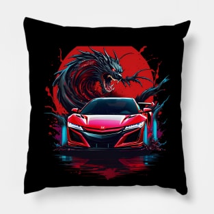 Honda NSX Dragon Pillow