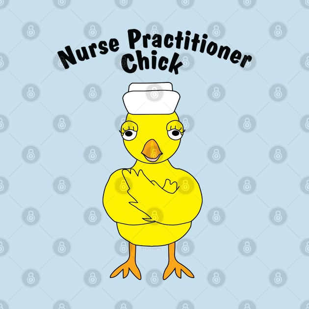 Nurse Practitioner Chick by Barthol Graphics