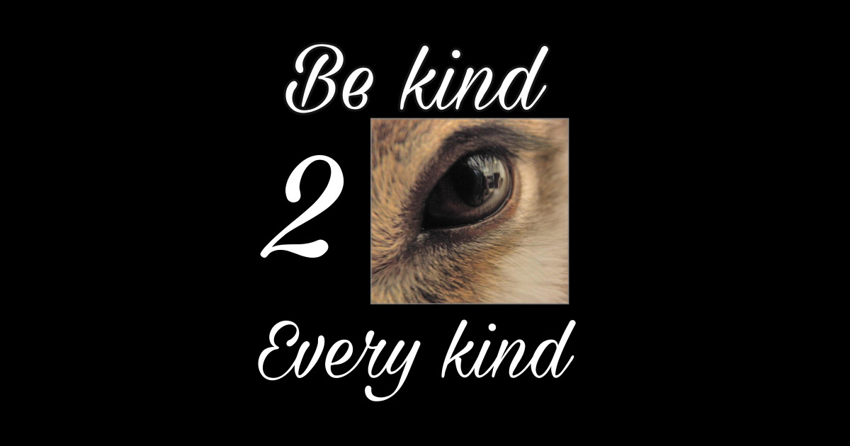 Be kind to Every kind! Rabbit - Laptop - Sticker | TeePublic