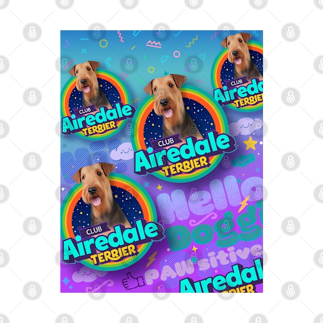 Airedale Terrier dog v2 by Puppy & cute