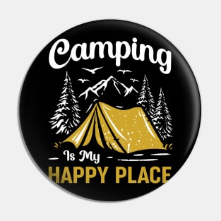 Camping Pin