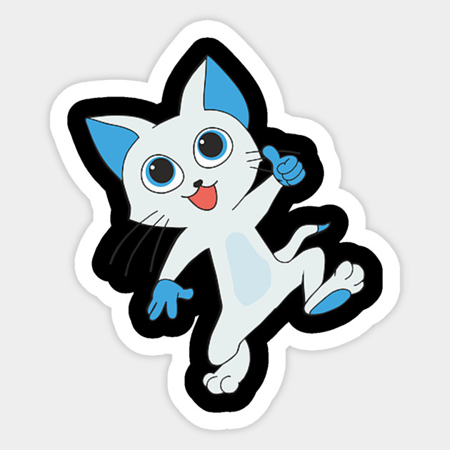 Susse Comic Katze Geschenkidee Cat Sticker Teepublic