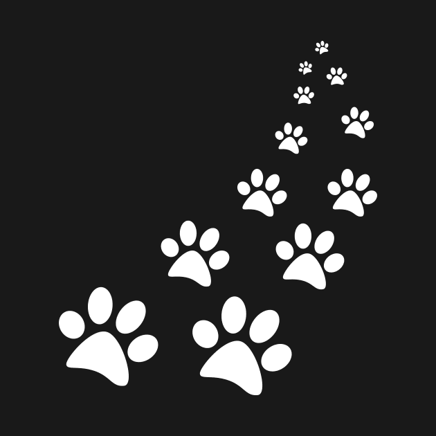 dog's paws paw prints by Johnny_Sk3tch