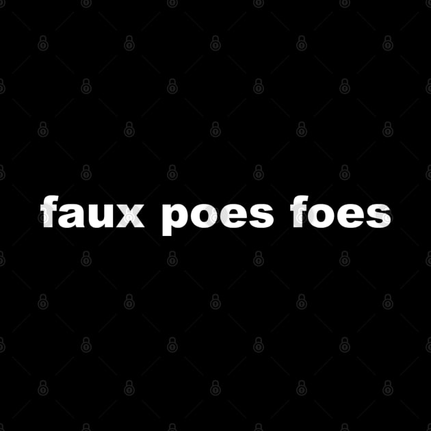 faux poes foes by Stars Hollow Mercantile