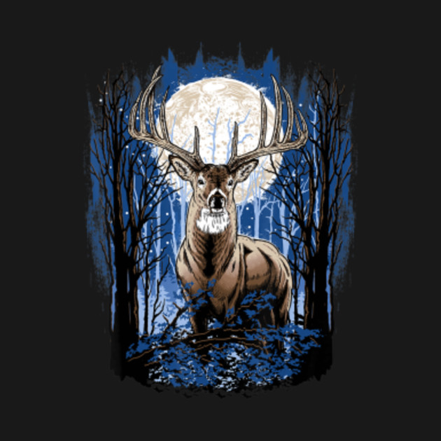 Disover Deer Hunting Shirt for Hunters - Big Whitetail Buck - Deer Hunting - T-Shirt