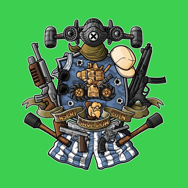 metal slug crest by TonyCenteno