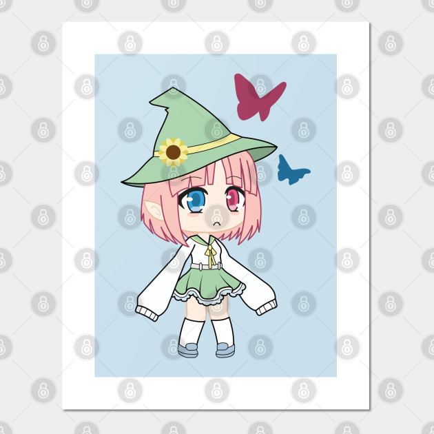 Cute Gacha Gilr Little Witch Gacha Posters And Art Prints Teepublic