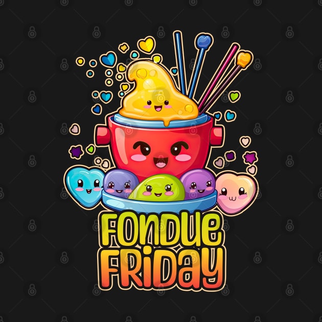 Fondue Friday Foodie Design by DanielLiamGill