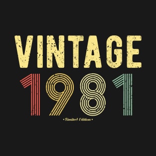 Vintage 1981 Distressed T-Shirt