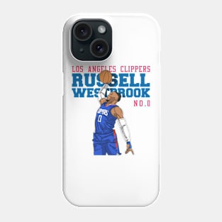 Russell Westbrook Comic Style Phone Case