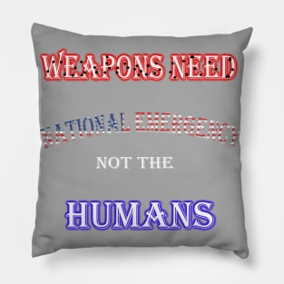 National emergency Pillow