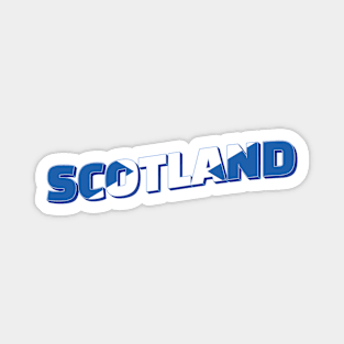 Scotland Vintage style retro souvenir Magnet