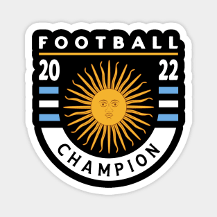 Argentina - Football Champion 2022 Magnet