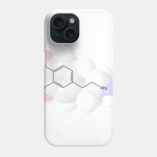 Dopamine Molecule Chemistry Phone Case