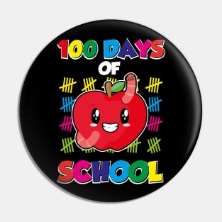 Back to The School 100 days of school Pin