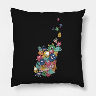 Monster the Gathering Pillow