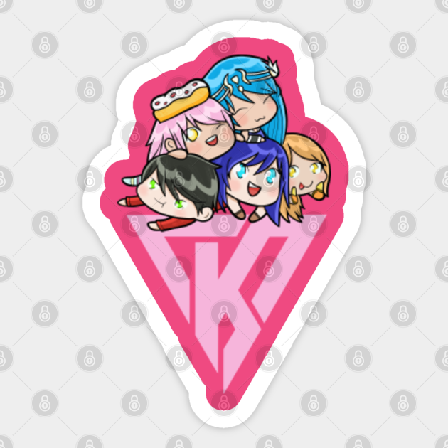 Funneh Krew Pile-Up - Funneh - Sticker