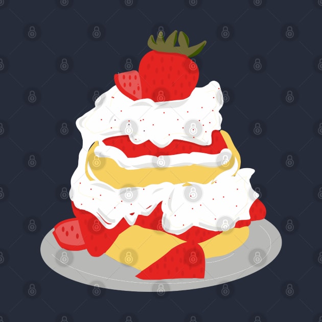 Strawberry shortcake by Asafee's store