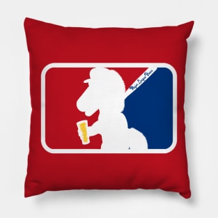 Rangers Captain Mascot Major League Brews Pillow