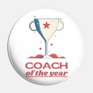 Coach of the year Pin