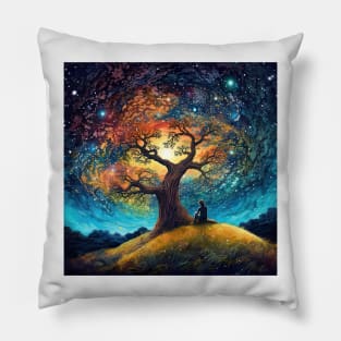 Kaleidoscopic Serenity Pillow