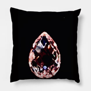 Rose gold Crystal drop Pillow