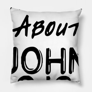 Ask Me About John 3:16 Pillow