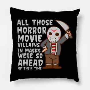 Horror Movie Villains - Halloween Masks Pillow