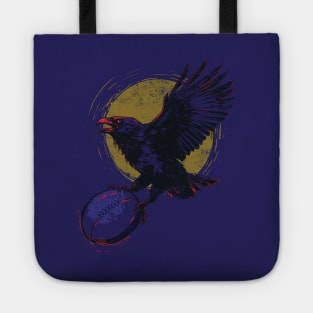 Football Raven Tote