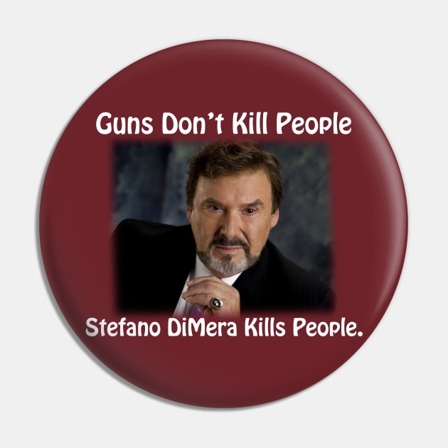 Stefano DiMera Soap Days of our Lives Fun Pin by Den Tbd