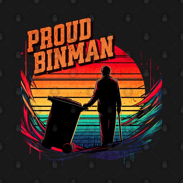 Proud Binman Untold Heroes Design by Miami Neon Designs