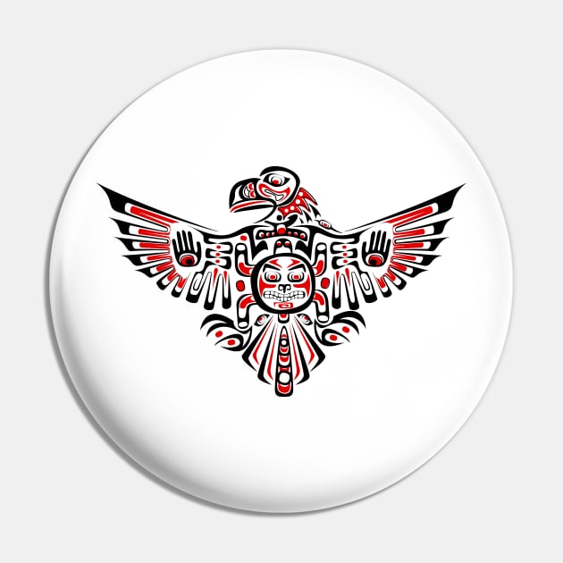 Thunderbird Pin by Allbestshirts