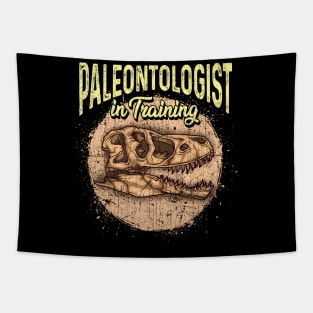 Paleontologist In Training Future Dinosaur Hunter Tapestry