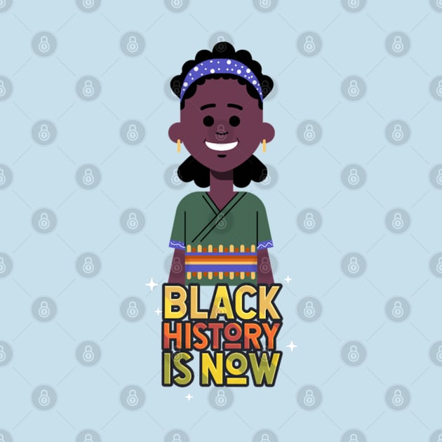 Black history month t-shirt by cuttar