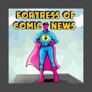 Fortress of Comics News Superhero T-Shirt