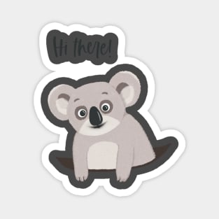 Cute and funny  baby-koala Magnet