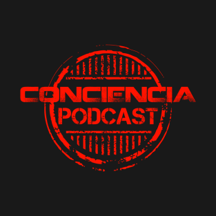 ConCiencia Podcast Stamp T-Shirt