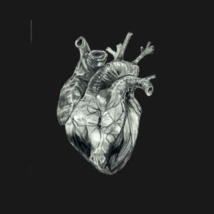 Anatomical Drawing of a Human Heart T-Shirt