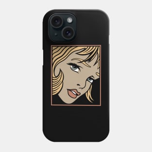 Sad woman Phone Case