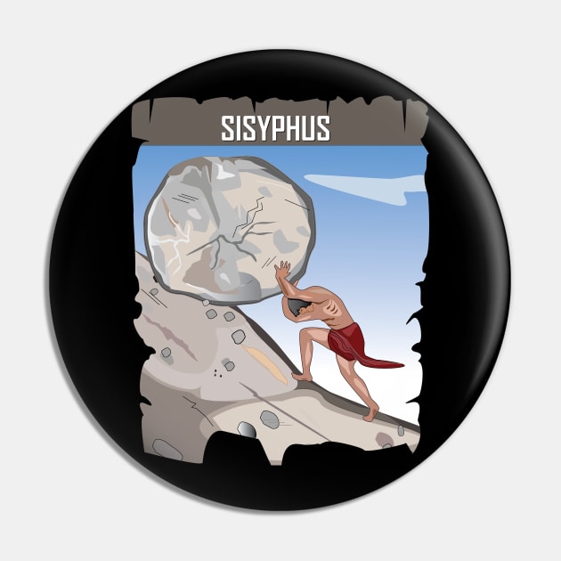 Sisyphus Pin by dobriarto