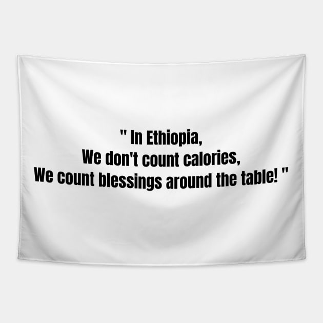Ethiopia Tapestry by Amharic Avenue