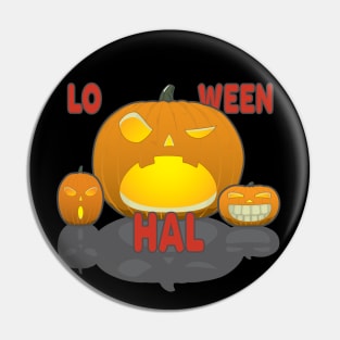 Halloween Pumpkins Pin