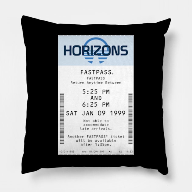 Horizons Fastpass Pillow by Florida Project