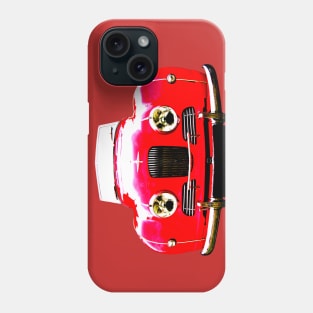 Jowett Jupiter1950s British classic sports car red Phone Case