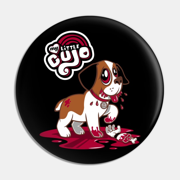 My Little Cujo - Stephen King - Creepy Cute Horror Pin by Nemons