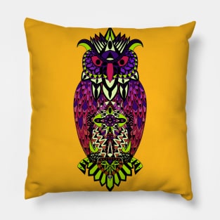 don owl bird ecopop Pillow