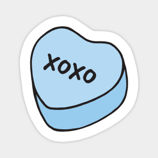 XOXO Candy Heart Magnet