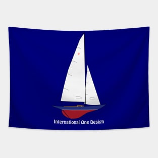 International One Design - IOD - Sailboat Tapestry